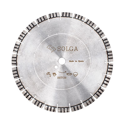 Диск алмазный Solga Diamant PROFESSIONAL10 сегментный (асфальт) 400мм/25,4				