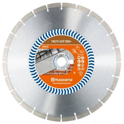 Алмазный диск HUSQVARNA TACTI-CUT S50+ (МТ15+) 400-25,4