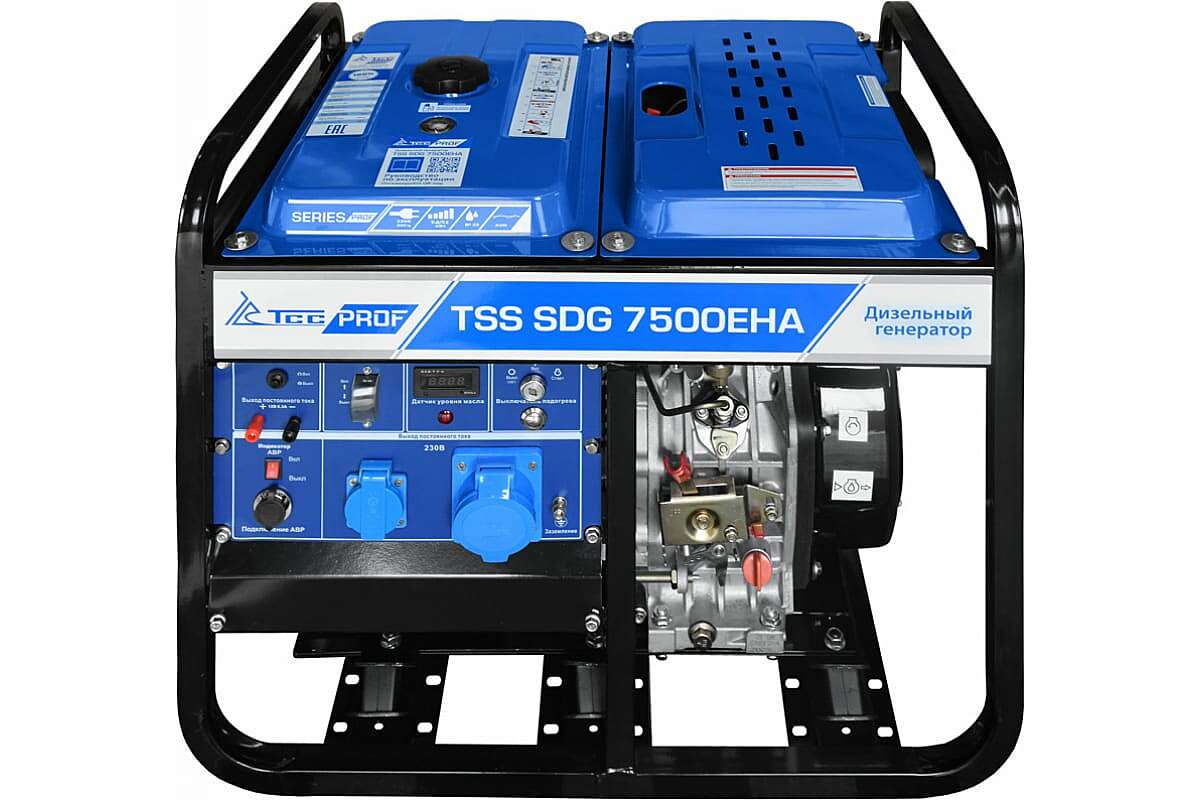 Дизель генератор TSS SDG 7500EHA