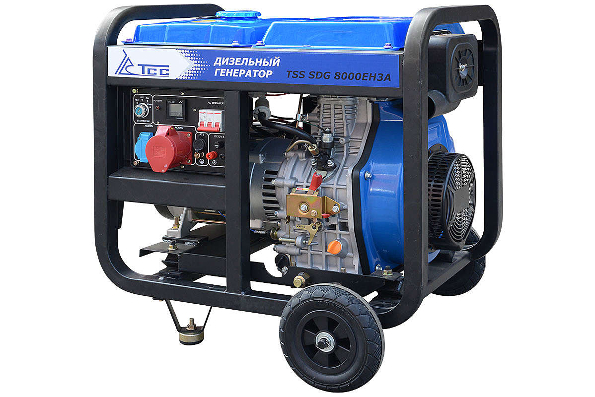 Дизель генератор TSS SDG 9000EH3A