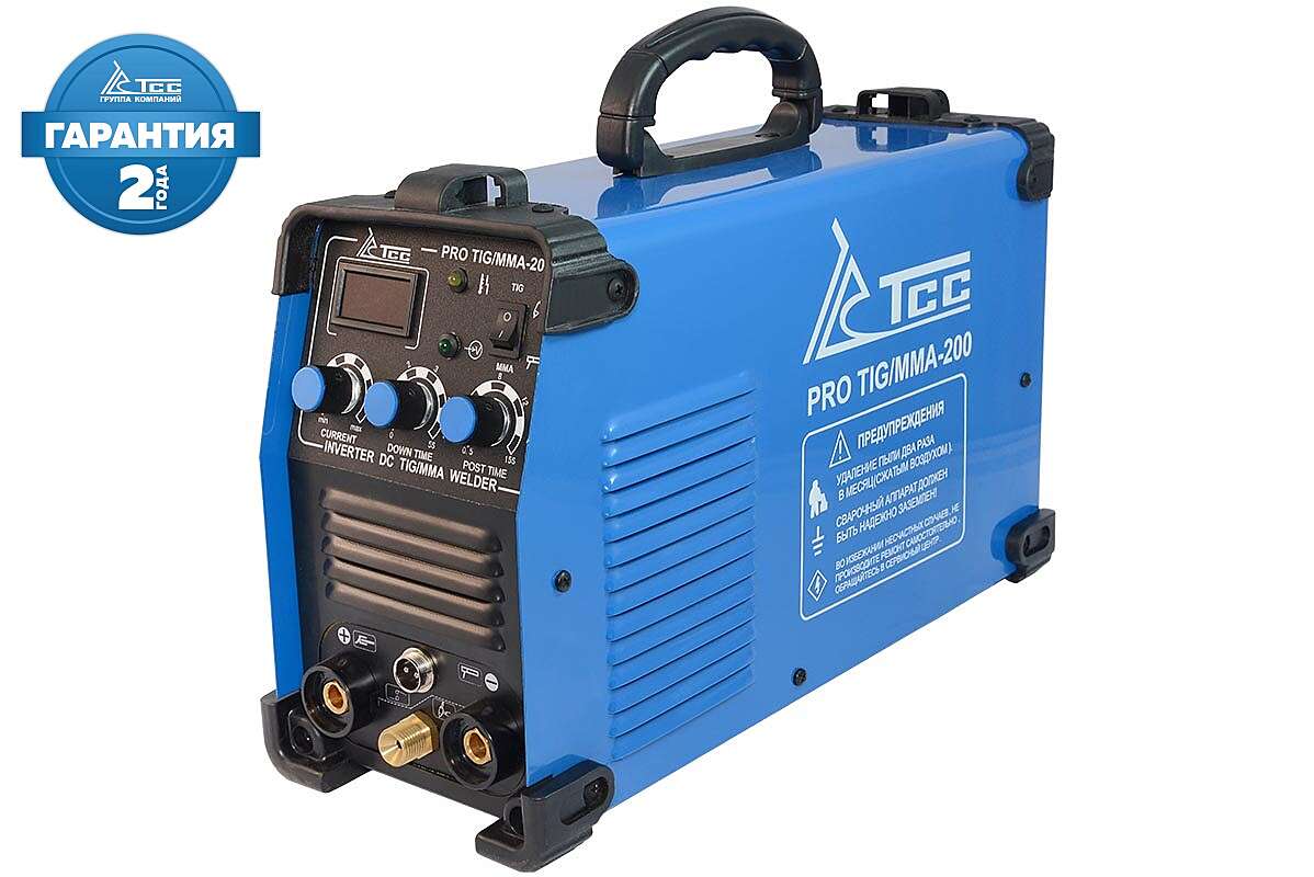 Аппарат TIG сварки алюминия TSS PRO TIG/MMA-300P AC/DC