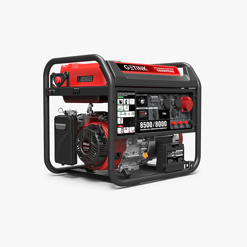 Бензиновый генератор G8500TEAX