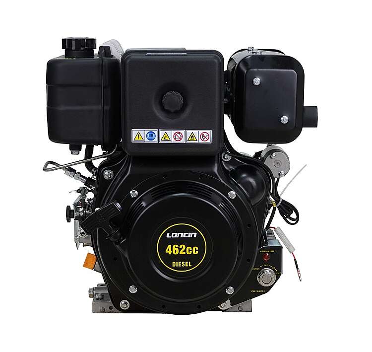 Двигатель Loncin Diesel D460FD (A1 type) D25 5А