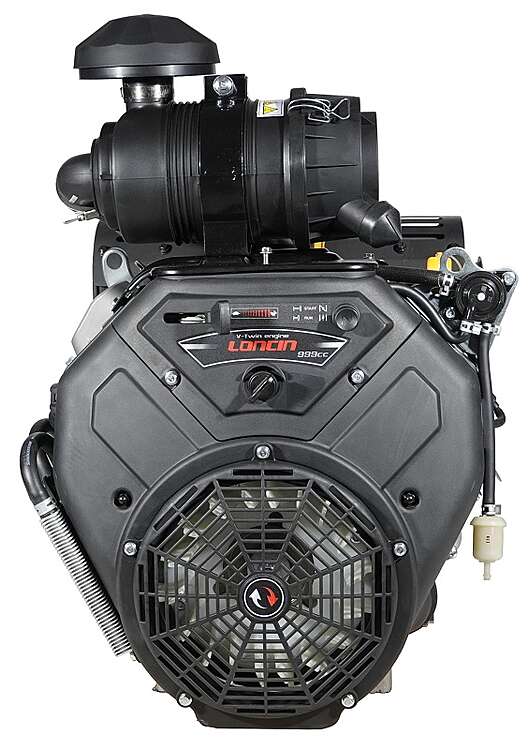 Двигатель Loncin LC2V90FD (E type) D28.575 20А Плоский в\фильтр