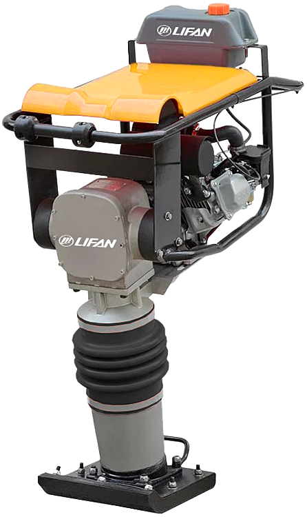 Вибротрамбовка LIFAN SR75 (вес 76 кг, площадка 300×280мм, двигатель 168F-2)