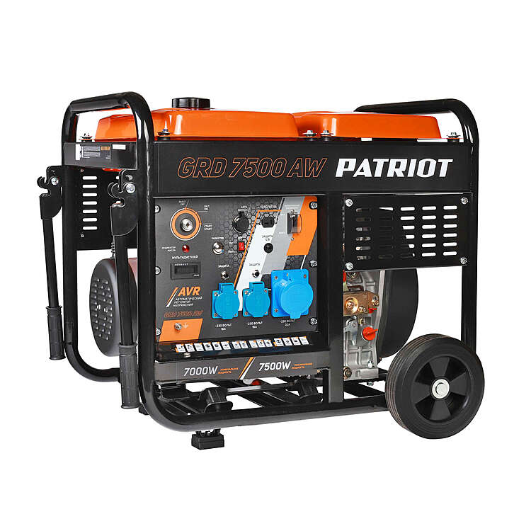 Генератор дизельный PATRIOT GRD 7500AW