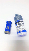 Коронка алмазная по керамограниту KEOS PRO 25мм M14 (DC25M14)