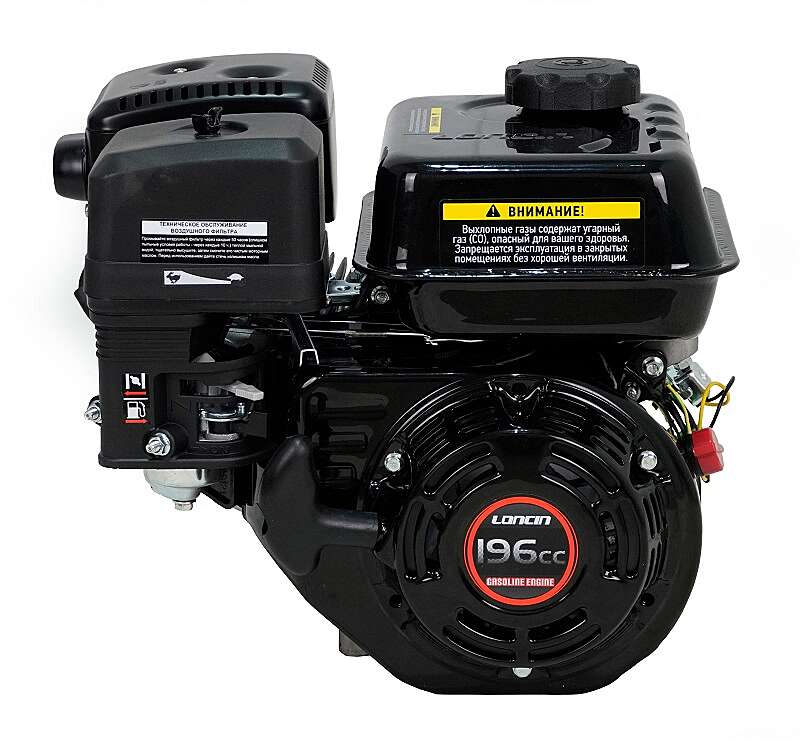 Двигатель Loncin G200F-B D20 (U type) 