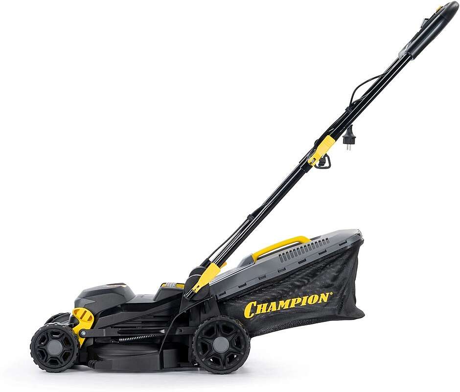 Газонокосилка эл. CHAMPION EM3414 (1,4 кВт травосб. 35л ширина 340мм 20-70мм, 10,7кг), , шт								