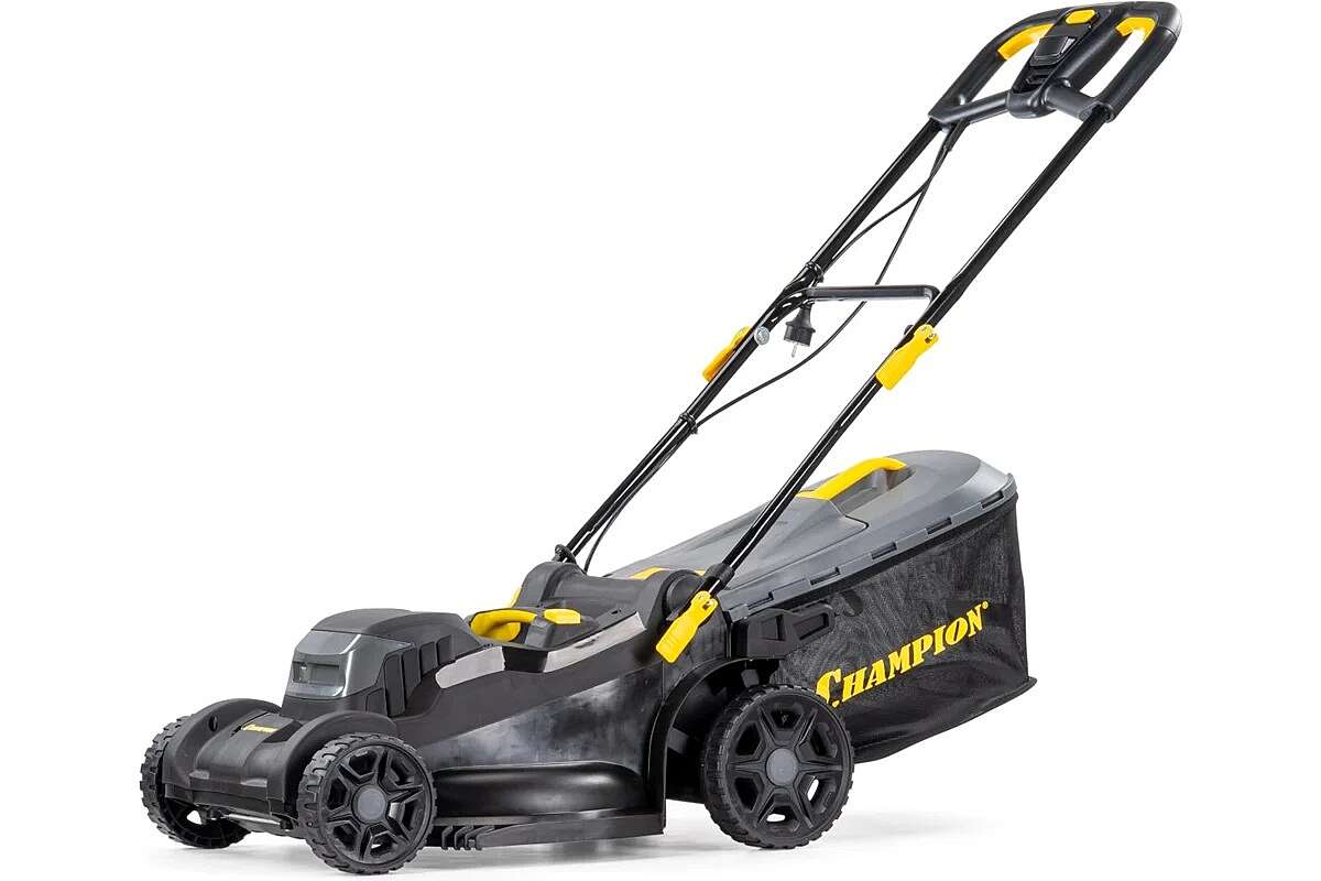 Газонокосилка эл. CHAMPION EM4419 (1,9 кВт травосб. 40л ширина 440мм 25-75мм, 17кг), , шт								