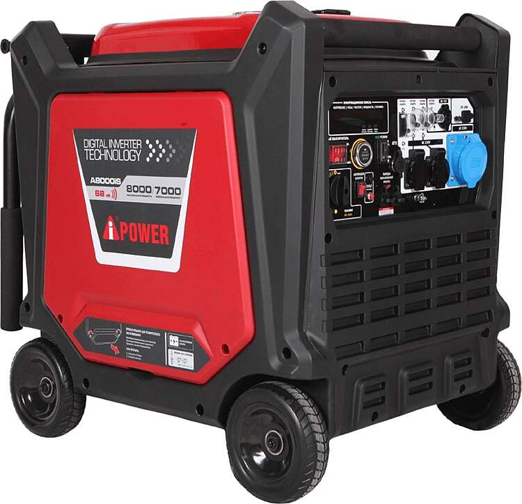 Генератор бензиновый A-iPower A8000iS,  7 кВт Электрический стартер/пульт