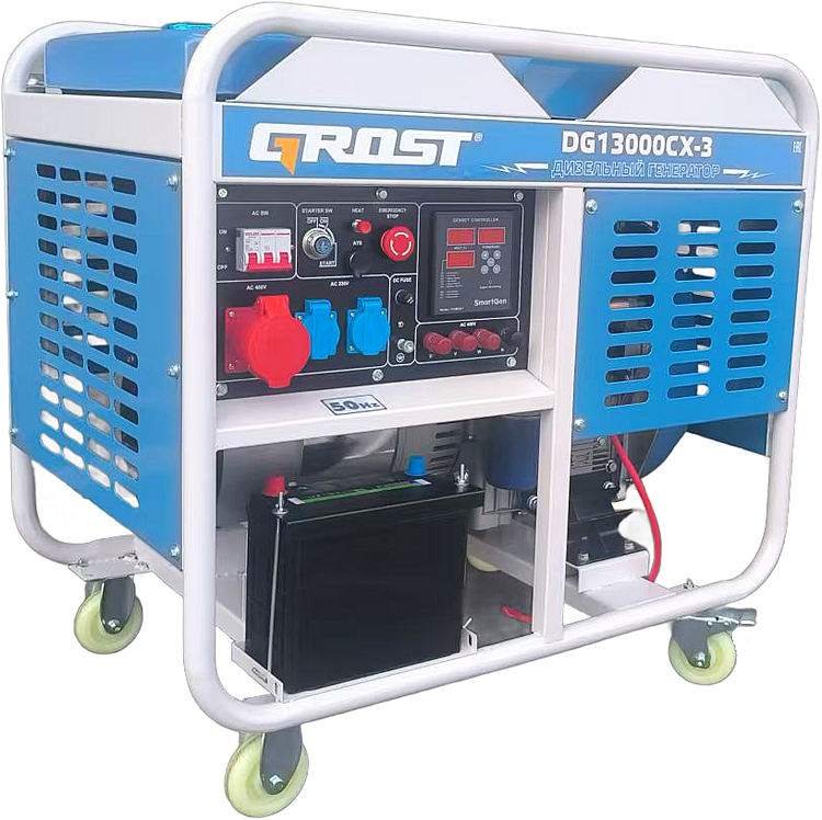 Дизельный генератор GROST DG13000CXE-3 