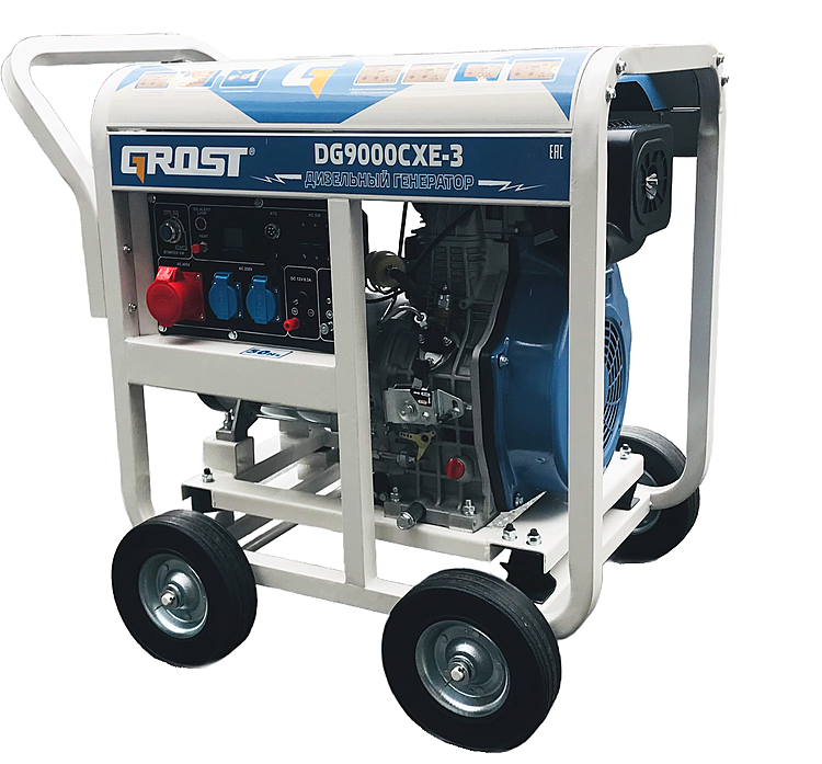 Дизельный генератор GROST DG9000CXE-3
