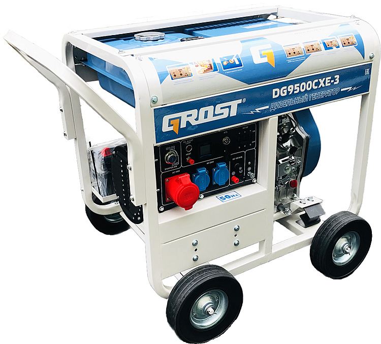 Дизельный генератор GROST DG9500CXE-3