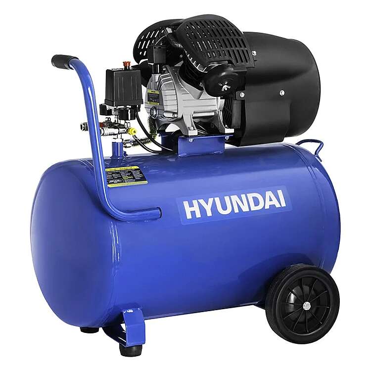 Компрессор масляный HYUNDAI HYC 40100 поршневой, коаксиальный (прямой) привод