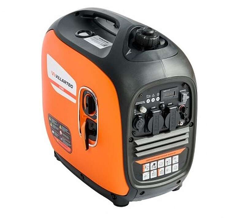Генератор бензиновый инверторный VILLARTEC GI258S, 2,5/2,8 кВт /2025