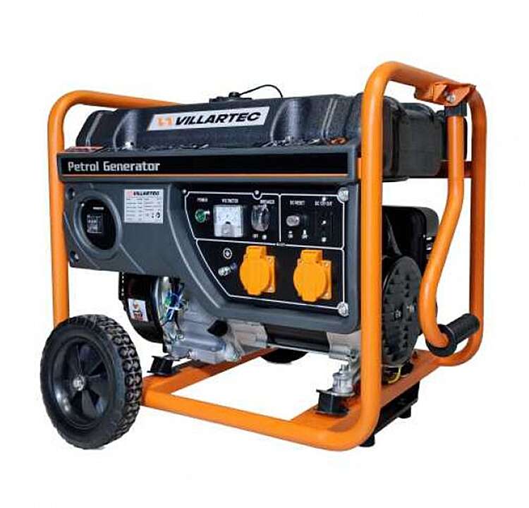 Генератор бензиновый VILLARTEC GG3400WС , 2,6 кВт (арт.GG3400WС)