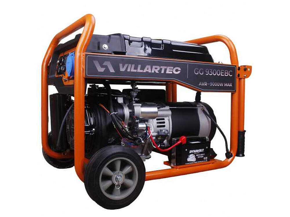 Генератор бензиновый VILLARTEC GG 9300ЕВС,  9 кВт (арт.2102930000)