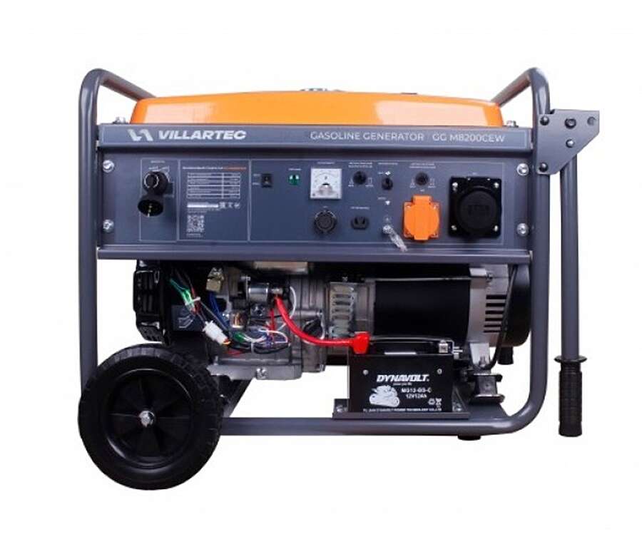 Генератор бензиновый VILLARTEC GGM8200СEW,  7,0/7,5 кВт (арт.2102080000)              