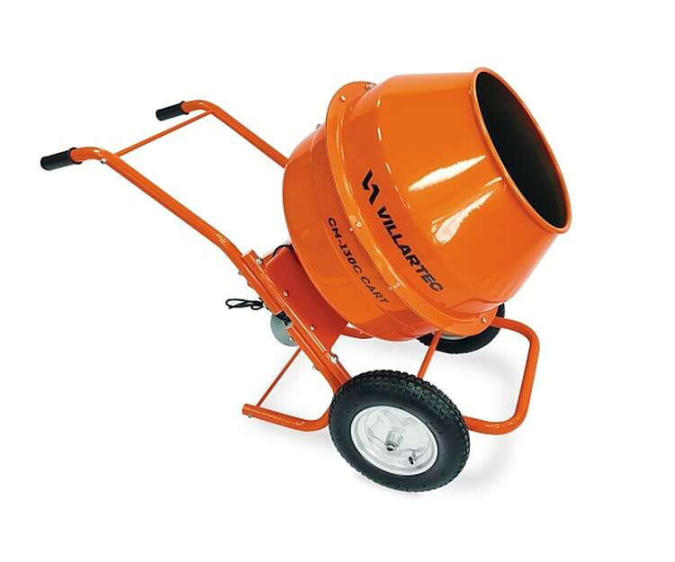 Бетоносмеситель VILLARTEC  СМ-130С CART