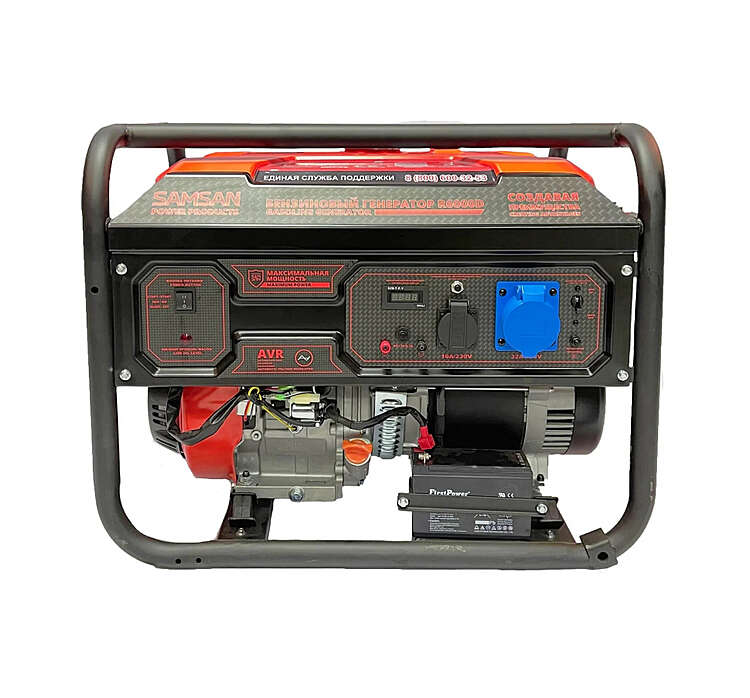 Бензиновый генератор Samsan R6000D					