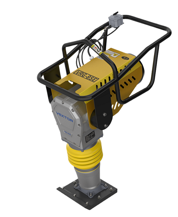 Электрическая вибротрамбовка Vektor VRG-85E (YH100L-2; 380 В; 10 кН; 70 кг)
