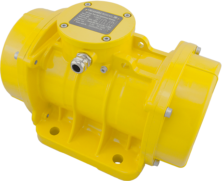 Внешний площадочный вибратор MVF1600/1 (380В, 50Гц, 1000 об/мин, 16,0 кH, 2,06 А, 1,1 кВт, 86,0 кг)