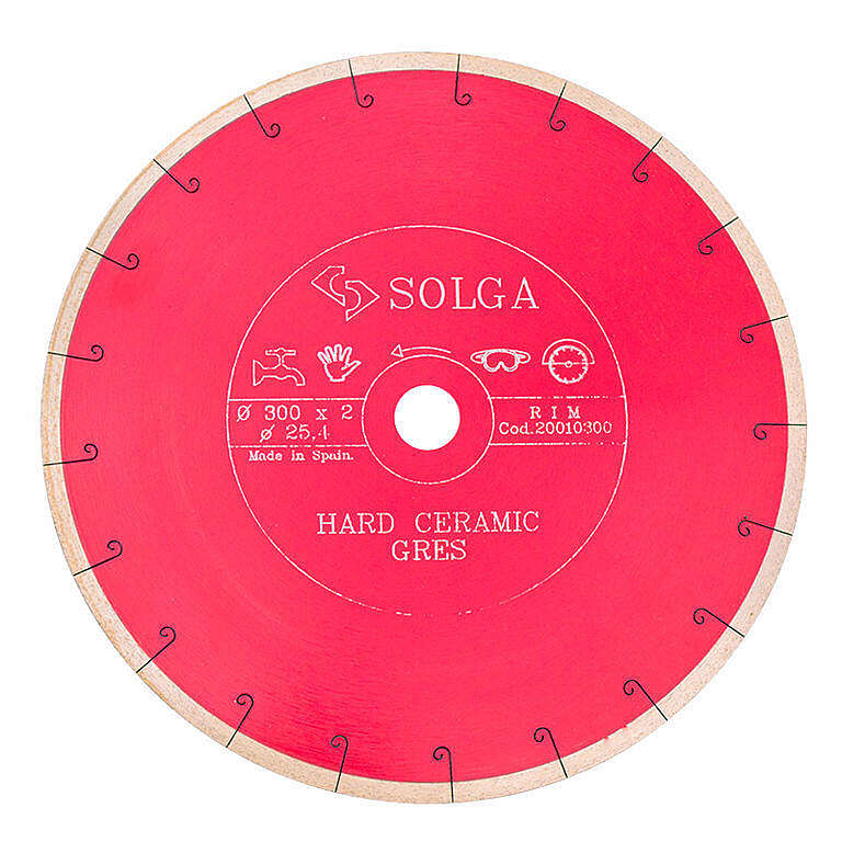 Диск алмазный Solga Diamant HARD CERAMICS сплошной (керамогранит) 350x25,4 мм