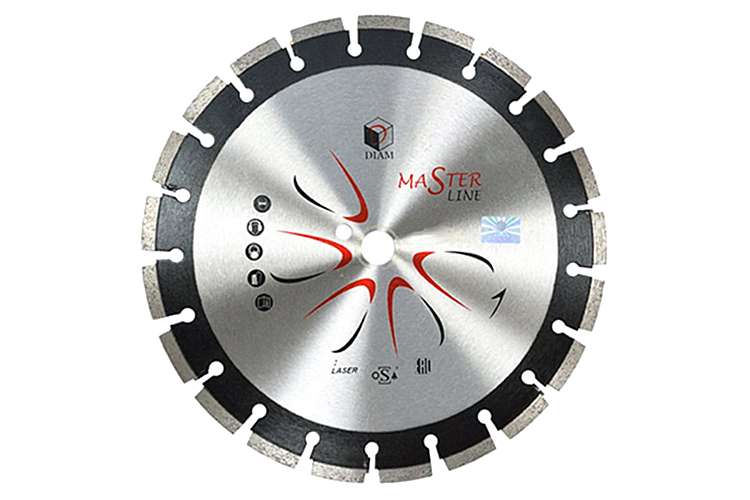 Круг алмазный сегментный 1A1RSS Master Line (600х25.4 мм) по асфальту Diam