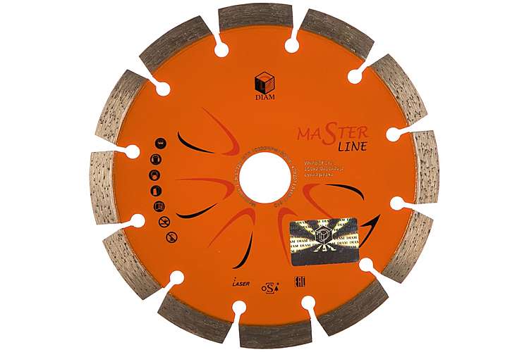 Круг алмазный сегментный 1A1RSS Универсал Master Line (150х22.2 мм) DIAM