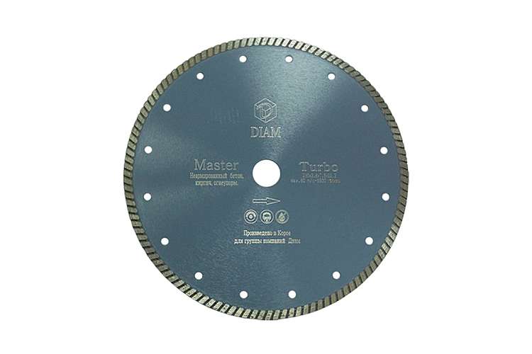 Диск алмазный Турбо Master по бетону (115х22.2 мм) DIAM