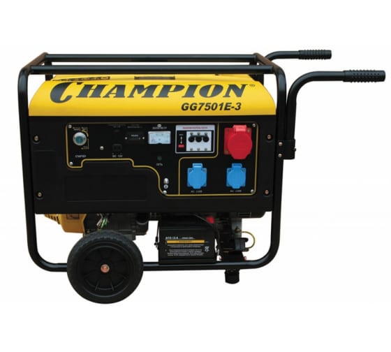 Генератор CHAMPION GG7501E-3
